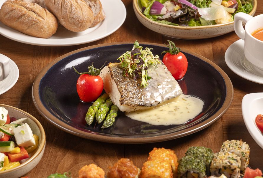 现代自助餐 - 比目鱼