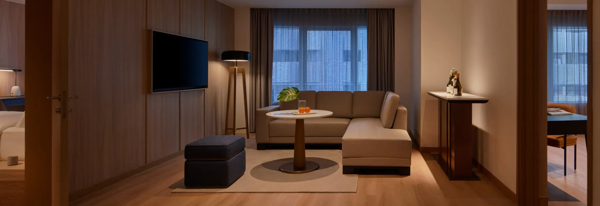 两居室公寓主厅